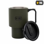 Termohrnek M-Tac Insulated Mug Lid 450 ml - olivová