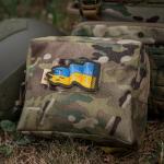 Nášivka M-Tac Battle Flag of Ukraine Reverse - ranger green