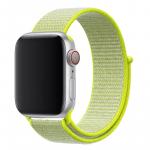 Řemínek pro Apple Watch 42-45mm nylonový - světle zelený