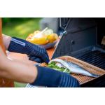 Kevlarové grilovacie rukavice dámske Feuermeister BBQ Premium - čierne