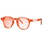 Slnečné okuliare Solo Wayfarer Clear - oranžové