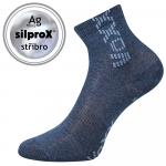 Ponožky dětské sportovní Voxx Adventurik - modré-šedé
