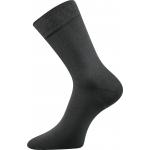 Ponožky z BIO bavlny Lonka Bioban - tmavo sivé