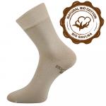 Ponožky z BIO bavlny Lonka Bioban - béžové
