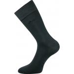 Ponožky společenské Lonka Desilve - tmavě šedé