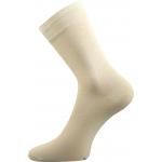 Ponožky spoločenské Lonka Dypak - béžové