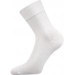 Ponožky společenské Lonka Haner - bílé