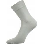 Ponožky společenské Lonka Haner - světle šedé