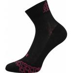 Ponožky dámské se síťkou na nártu Voxx Evok 3 páry - černé
