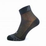 Ponožky dámske so sieťkou na priehlavku Voxx Evok 3 páry - čierne