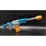 Odstreľovacia puška na projektily Mac Toys - modrá-sivá