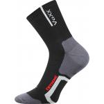 Ponožky antibakteriálne Voxx Josef - čierne-sivé