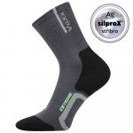 Ponožky antibakteriální Voxx Josef - tmavě šedé-černé