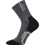 Ponožky antibakteriálne Voxx Josef - tmavo sivé-čierne