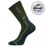 Ponožky antibakteriální Voxx Josef - olivové-navy