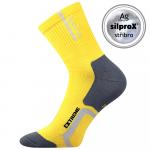 Ponožky antibakteriálne Voxx Josef - žlté-sivé
