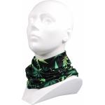 Multifunkční šátek (nákrčník) Voxx Tráva - černý-zelený