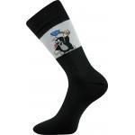 Ponožky s krtkom Boma Krtko s rýľom 3 páry (navy, šedé, čierne)