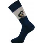 Ponožky s krtečkem Boma Krtek s krtinou 3 páry (navy, šedé, černé)