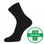 Ponožky s bambusem Boma Kristián - černé