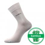 Ponožky s bambusom Boma Kristián - svetlo sivé