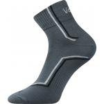 Ponožky športové Voxx Kroton silproX - tmavo sivé