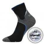 Ponožky antibakteriální Voxx Maxter silproX - černé-šedé