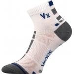 Ponožky antibakteriálne Voxx Mayor silproX - biele-sivé