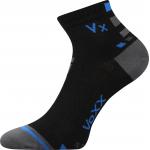 Ponožky antibakteriální Voxx Mayor silproX - černé-šedé