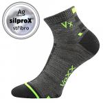 Ponožky antibakteriální Voxx Mayor silproX - světle šedé