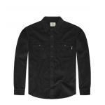 Košile Vintage Industries Brix - černá