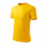 Tričko unisex Malfini Classic - žluté