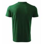 Tričko unisex Malfini V-Neck - tmavo zelené