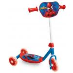 Koloběžka dětská 3-kolečková Mondo Spiderman - modrá-červená