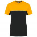 Pracovné tričko dvojfarebné WK - čierne-žlté