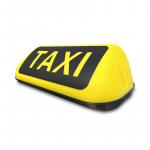 Taxi světlo na střechu auta s magnetem 35x15x12 cm - žluté