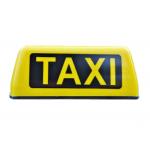 Taxi svetlo na strechu auta s magnetom 35x15x12 cm - žlté