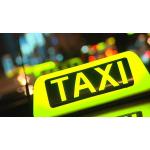 Taxi svetlo na strechu auta s magnetom 29x12,5x10,5 cm - žlté