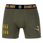 Boxerky Fostex Bombs Away - olivové