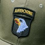 Kšiltovka 101 Inc Acap 101st Airborne - olivová