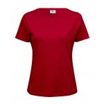 Tričko dámske Tee Jays Interlock - červené
