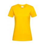 Tričko dámske Stedman Fitted s okrúhlym výstrihom - tmavo žlté