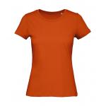 Tričko dámské B&C Jersey - tmavě oranžové