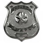 Odznak Security Guard - stříbrný
