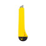 Zalamovací nôž Calter 150 x 25 mm - žltý
