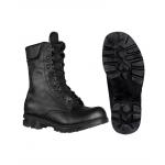 Topánky kožené Dutch Combat Boots - čierne