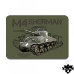 Podložka pod myš Striker M4 Sherman - olivová