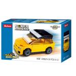 Stavebnice Sluban Power Bricks Žltý elektromobil M38-B0801A