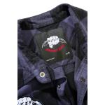 Košile Brandit Ozzy Checkshirt Sleeveless - černá-šedá
