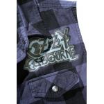 Košile Brandit Ozzy Checkshirt Sleeveless - černá-šedá